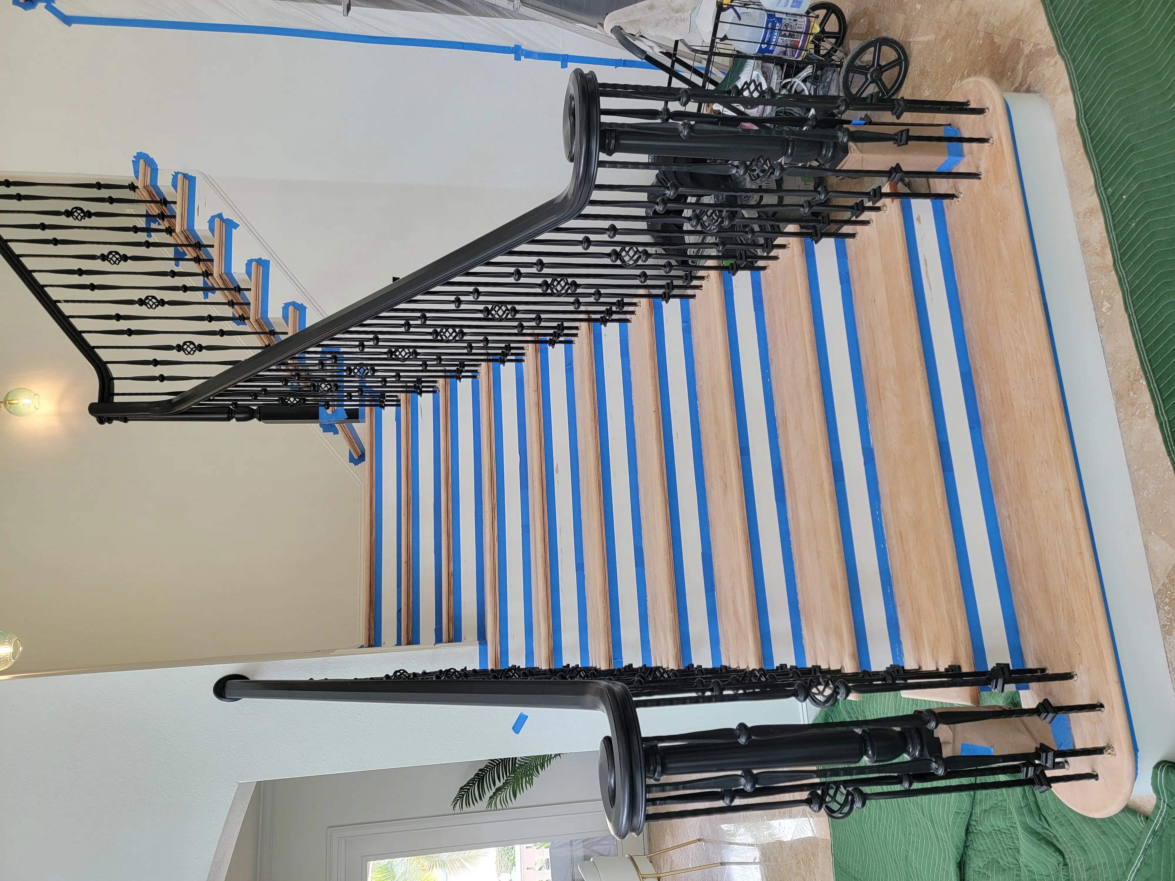 Painting project before work began