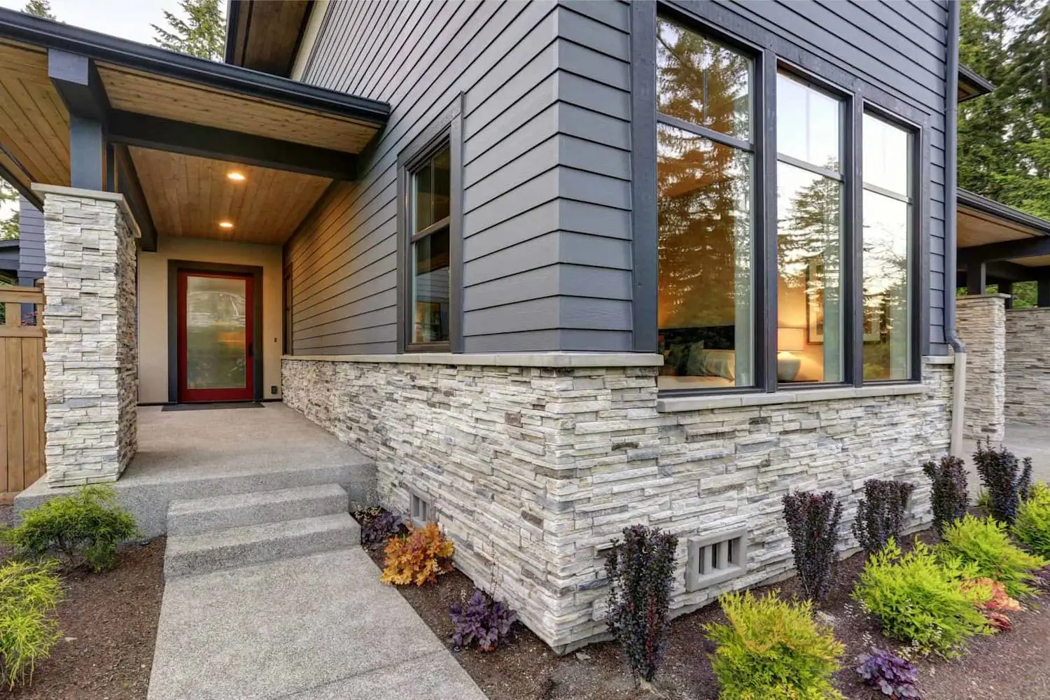 Exterior siding installation